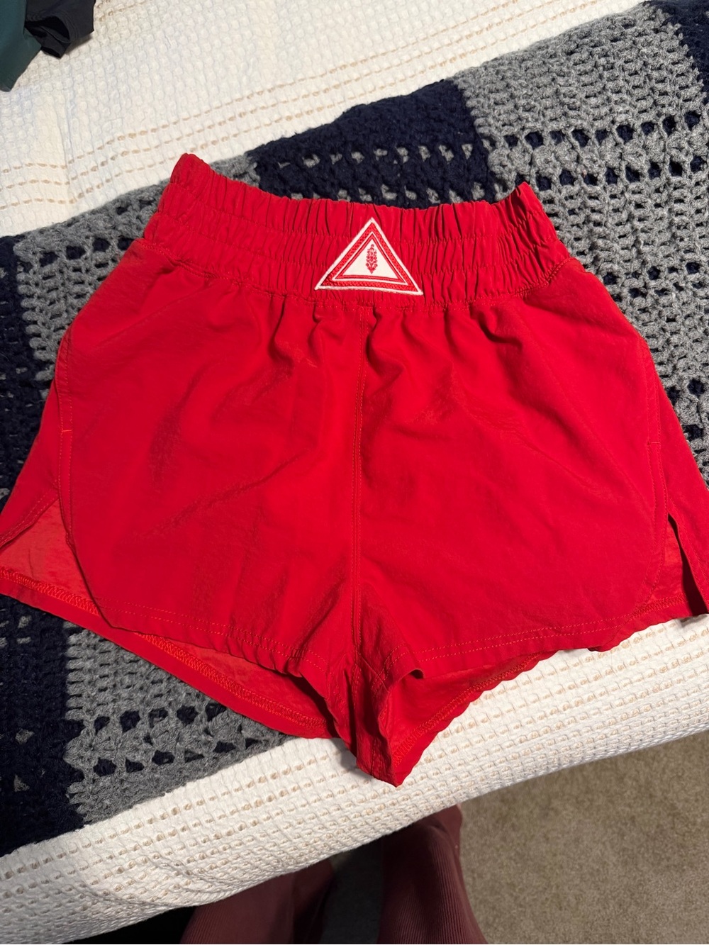 FP Movement by Free People Red Athletic Shorts